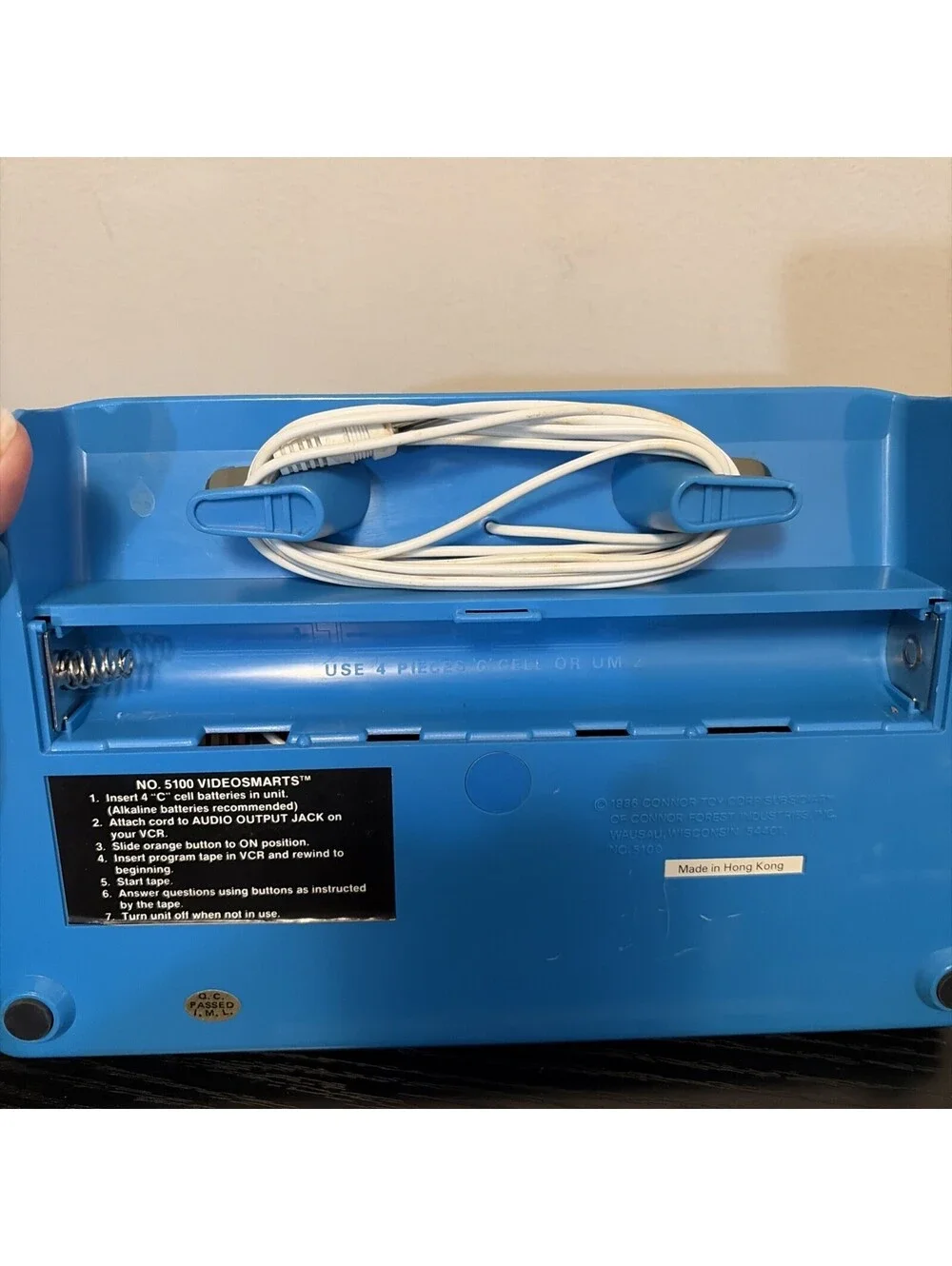 Vtech Educational Electronics 1986 Video Smarts-UNSURE Of Working Toy Kids VCR
